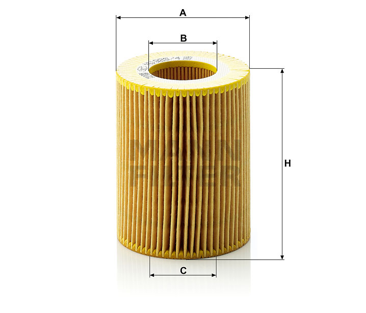 Pack of 3 Mann-Filter HU 925/4 X Metal-Free Oil Filter 
